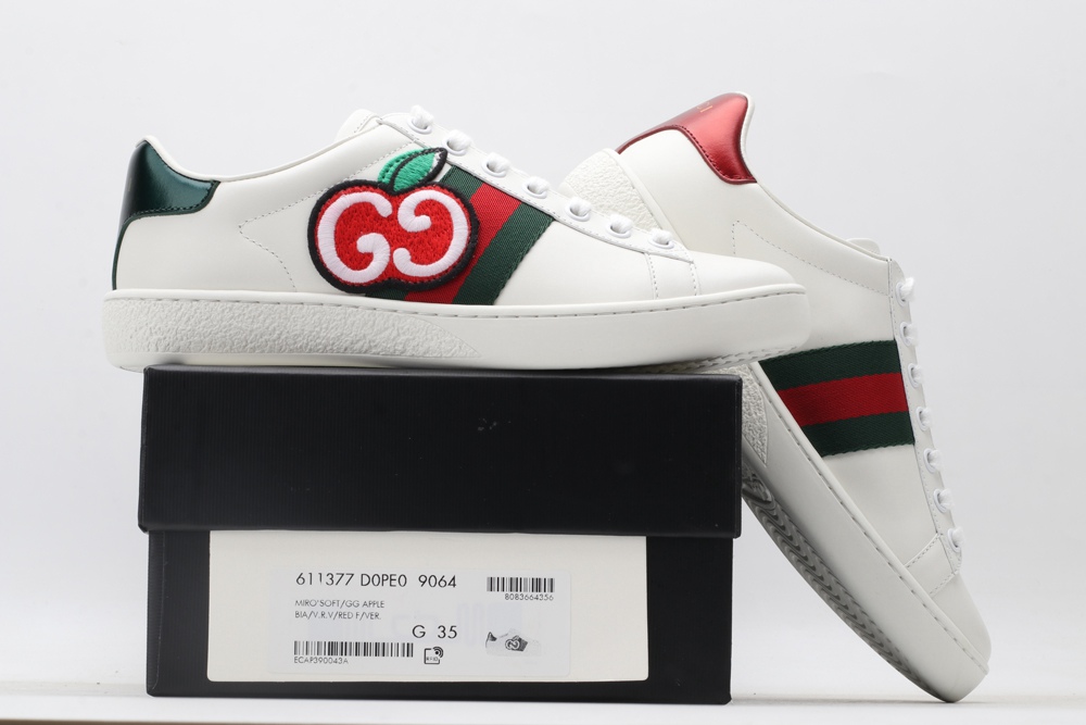 Women s Ace sneaker with GG apple